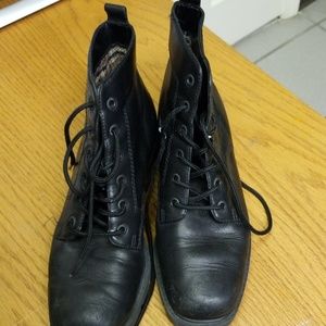 Danexx Leather Lace Up Boots